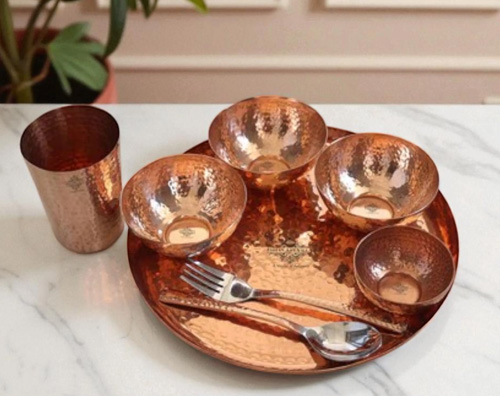 copper tableware