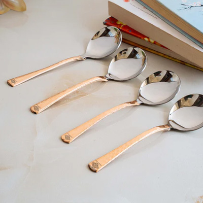 Steel-Copper Cutlery