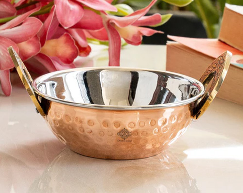 Copper kadai