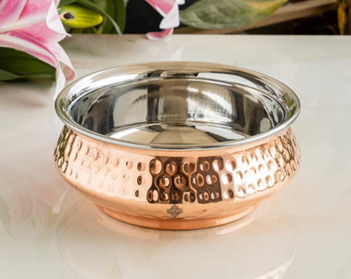 Hammered Copper Handi